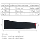 Outdoor Basketball Badminton Sports Knee Pad Riding Running Gear Long Breathable Protection Legs Pantyhose, Size: M
