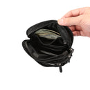 Multi-function Men Sports Leisure Shoulder Bag Waist Bag for 7.0 inch or below Smartphones (Black)