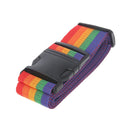 Cross Rainbow Elastic Telescopic Bag Bungee Luggage Packing Belt Travel Luggage Fixed Strap(Colour)