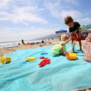 Sand Free Mat Lightweight Foldable Outdoor Picnic Mattress Camping Cushion Beach Mat, Size: 2x2m(Green)