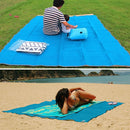 Sand Free Mat Lightweight Foldable Outdoor Picnic Mattress Camping Cushion Beach Mat, Size: 2x2m(Green)