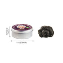 DIY Plasticine Slime Magnetic Rubber Mud Stress Reducer Anti-Anxiety Bouncing Putty Magic Clay Education Toy for Kids and Adults, Small Iron Box Size: 6x2.5cm(Black)
