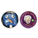 DIY Plasticine Slime Magnetic Rubber Mud Stress Reducer Anti-Anxiety Bouncing Putty Magic Clay Education Toy for Kids and Adults, Small Iron Box Size: 6x2.5cm(Blue)