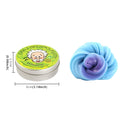 UV Discoloration Mud DIY Plasticine Slime Stress Reducer Anti-Anxiety Toy Bouncing Putty Magic Clay Education Toys for Kids and Adults, Iron Box Size: 8x2.5cm(Blue)