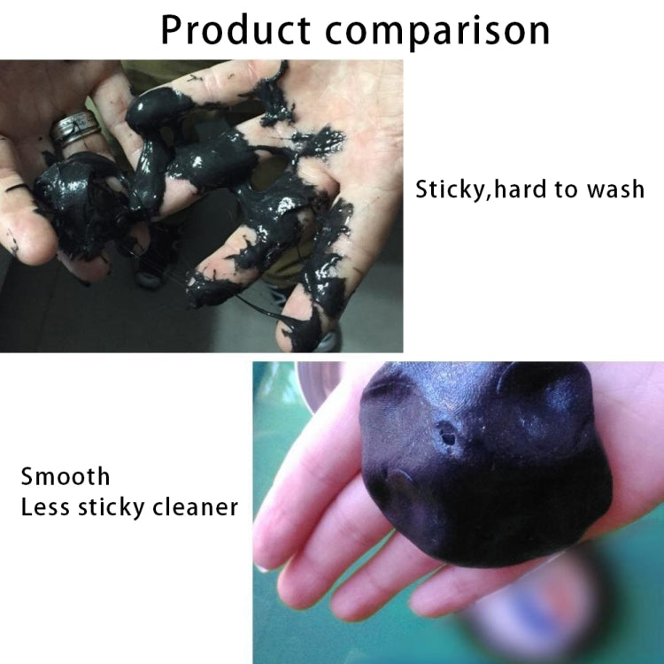 DIY Magnetic Putty Plasticine Slime Stress Reducer Anti-Anxiety Bouncing Mud Magic Clay Education Toy for Kids and Adults, Iron Box Size: 6.3x2.3cm(Blue)
