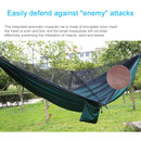 Portable Outdoor Parachute Hammock with Mosquito Nets (Army Green)