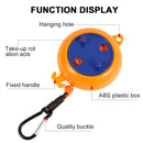 Outdoor Windproof Retractable Clothesline Rotary Recycling Box Clothesline