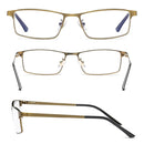 Dual-purpose Photochromic Presbyopic Glasses, +1.50D(Gold)