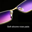 Dual-purpose Photochromic Presbyopic Glasses, +2.00D(Gold)