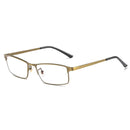 Dual-purpose Photochromic Presbyopic Glasses, +3.50D(Gold)