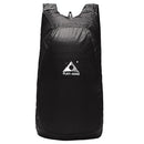 1328 20L Outdoor Climbing Portable Foldable Anti-splash Bag Ultralight Backpack, Max Load: 15kg (Black)