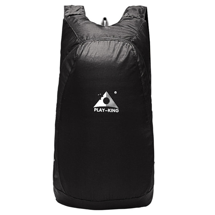 1328 20L Outdoor Climbing Portable Foldable Anti-splash Bag Ultralight Backpack, Max Load: 15kg (Black)