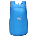 1328 20L Outdoor Climbing Portable Foldable Anti-splash Bag Ultralight Backpack, Max Load: 15kg (Blue)