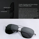 Original Xiaomi Mijia TS Computer Glasses Polarized UV Lens Sunglasses, 304H Stainless Steel Gravity Rear Frame(Black)
