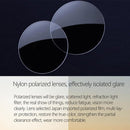 Original Xiaomi Mijia TS Computer Glasses Polarized UV Lens Sunglasses, 304H Stainless Steel Gravity Rear Frame(Black)