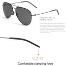 Original Xiaomi Mijia TS Computer Glasses Polarized UV Lens Sunglasses, 304H Stainless Steel Gravity Rear Frame(Blue)