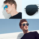 Original Xiaomi Mijia TS Computer Glasses Polarized UV Lens Sunglasses, 304H Stainless Steel Gravity Rear Frame(Blue)