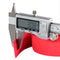 1 Pair TOSEEK New Cycling Road Bike Sports Bicycle Cork Handlebar Tape Wrap + 2 Bar Plug(Red)