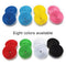 1 Pair TOSEEK New Cycling Road Bike Sports Bicycle Cork Handlebar Tape Wrap + 2 Bar Plug(Red)