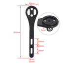 TOSEEK Full Carbon Fiber Road Bicycle Code Table Holder For Garmin Series(Gloss)