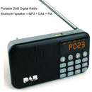 DAB-P8 Portable Multifunctional DAB Digital Radio, Support Bluetooth, MP3