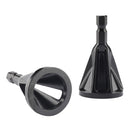 Chamfer Stainless Steel Deburring External Chamfer Tool Hexagonal Handle Three-slot Chamfer (Black)