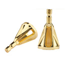 Chamfer Stainless Steel Deburring External Chamfer Tool Hexagonal Handle Three-slot Chamfer (Gold)