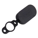 4 PCS Silicone Charging Port Waterproof Cover Dust-proof Plug Electric Scooter Accessories for Xiaomi Mijia M365(Black)