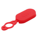 4 PCS Silicone Charging Port Waterproof Cover Dust-proof Plug Electric Scooter Accessories for Xiaomi Mijia M365(Red)