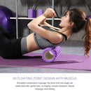 Yoga Pilates Fitness EVA Roller Muscle Relaxation Massage, Size: 45cm x 13cm (Pink)