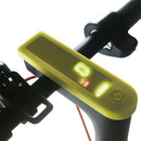 Electric Scooter Circuit Board Instrument Silicone Waterproof Protective Case for Xiaomi Mijia M365 / M365 Pro(Yellow)