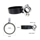SHANMASHI Motorcycle Coffee Cup Holder Mountain Bike Electric Car Cup Holder(Black)