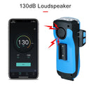 Multifunction 4 in 1 Phone Holder Bicycle Bell Power Bank Cycling Lamp Flashlight(Black)