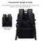 BANGE Business Backpack Men Travel Waterproof Large Capacity Computer Shoulders Bag(Black)
