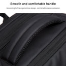 BANGE Business Backpack Men Travel Waterproof Large Capacity Computer Shoulders Bag(Black)