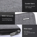 KAKA Men Long Wallet Oxford Cloth Hand Bag Simple Fashion Student Wallet(Grey)