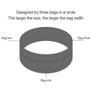 Personal Large-capacity Stretch Tablet Pockets Travel Anti-theft Bag Phone Bag,Size: S(Orange)