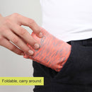 Personal Large-capacity Stretch Tablet Pockets Travel Anti-theft Bag Phone Bag,Size: S(Orange)