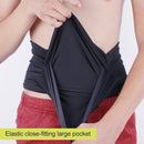 Personal Large-capacity Stretch Tablet Pockets Travel Anti-theft Bag Phone Bag,Size: S(Green)