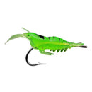 10 PCS 4cm Fishing Soft Artificial Shrimp Bait Lures Popper Poper Baits with Hook (Green)