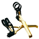 BIKERSAY BH001 Pairs Bike Brake Lever Ultralight CNC Aluminum Alloy Brake Bar for MTB BMX Bike Brake Handlebar (Gold)