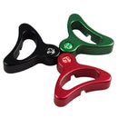 BIKERSAY BK033 Bicycle Spoke Wrench Repair Tool Aluminum Alloy Wheel Spoke Nipple Adjustment Spanner(Black)