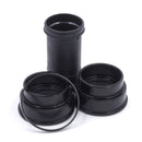 Bike Bicycle BB92 Bottom Bracket Fits 86-92mm for SHIMANO Mountain Bike(Black)