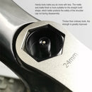 BIKERSAY BT050B Multifunctional Stainless Steel Bicycle Fork Wrench Double Head Spanner