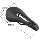 BIKERSAY SZ001 Bicycle PU Leather Saddle Seat (Black)