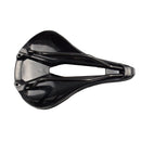 BIKERSAY SZ001 Bicycle PU Leather Saddle Seat (Black White)