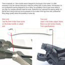 2 PCS BIKERSAY BT049 Bike Oil Disc Brake Screw Wrench 7 / 8mm
