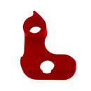 2 PCS BIKERSAY WG001 Folding Bike Special Tail Hook Speed Refit Derailleur(Red)