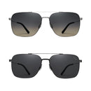 Original Xiaomi Youpin ANDZ A1001 C3b Nylon Polarized Blue Film Pilot Sunglasses(Dark Blue)
