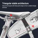 Rhinowalk TF551 2.5L Full Waterproof Bicycle Saddle Bag (Black)